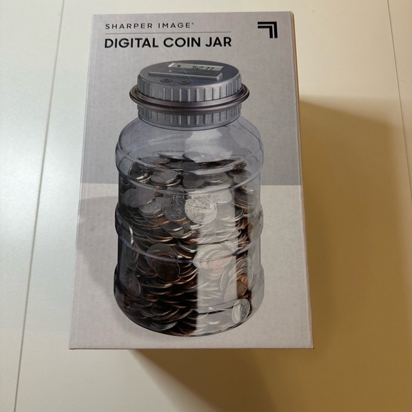 Sharper Image Other - NEW! Sharper Image Digital Coin Jar